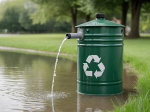 Créer un récupérateur d’eau de pluie à partir de matériaux recyclés : guide pratique